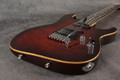 Tom Anderson Droptop 2008 - Burnished Orange Burst - Hard Case - 2nd Hand