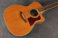 Turner TGC42CE Electro-Acoustic Guitar - Natural - Hard Case - 2nd Hand