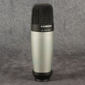 Samson C01 Studio Condenser Microphone - Mic Clip - PSU - 2nd Hand