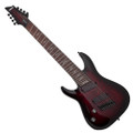 Schecter Omen Elite-8 Multiscale LH - Black Cherry Burst