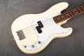 Fender Mexican Standard Precision Bass - Olympic White - Hard Case - 2nd Hand