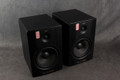M-Audio BX8 D2 Studio Monitor Pair - Stands - Boxed **COLLECTION ONLY** - 2nd Hand