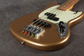 Fender Mustang Bass PJ - Firemist Gold - Hard Case - 2nd Hand