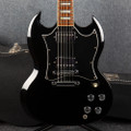 Gibson SG Standard - Ebony - Hard Case - 2nd Hand