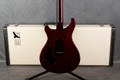 PRS 25th Anniversary Custom 24 10 Top - Fire Red - Hard Case - 2nd Hand