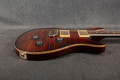 PRS 25th Anniversary Custom 24 10 Top - Fire Red - Hard Case - 2nd Hand