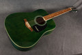 Westfield B200 Dreadnought Acoustic Guitar - Green - 2nd Hand