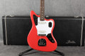 Fender Jaguar Classic Series Lacquer - Fiesta Red - Hard Case - 2nd Hand