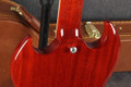 Gibson SG Standard 61 Maestro Vibrola - Vintage Cherry - Hard Case - 2nd Hand