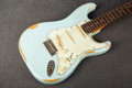 Vintage V6 Icon - Distressed Laguna Blue - 2nd Hand