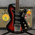 Burns Vista Sonic Guitar Original 60s - Red Burst - Hard Case - 2nd Hand