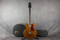 Epiphone Rivoli Bass 1962 - Refinished - Gold Top - Hard Case - 2nd Hand