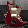 Fender J Mascis Jazzmaster Signature - MIJ - Purple Sparkle - Gig Bag - 2nd Hand