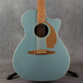 Fender Newporter Player Electro-Acoustic - Ice Blue Satin - 2nd Hand