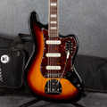 Squire Classic Vibe Bass VI - 3-Tone Sunburst - Gig Bag - 2nd Hand