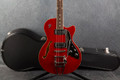 Duesenberg Starplayer TV - Candy Apple Red Sparkle - Hard Case - 2nd Hand