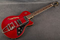 Duesenberg Starplayer TV - Candy Apple Red Sparkle - Hard Case - 2nd Hand