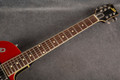 Duesenberg Starplayer TV - Candy Apple Red Sparkle - Hard Case - 2nd Hand