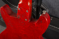 Loic Le Pape Double Cut Junior - Cherry Red - Hard Case - 2nd Hand