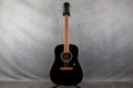 Epiphone DR-100 Dreadnought Acoustic Guitar - Ebony - 2nd Hand