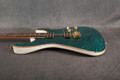 Tom Anderson Angel - Cajun Teal - White Back - Hard Case - 2nd Hand