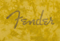 Fender Spaghetti Logo Tie-Dye T-Shirt - Mustard - Small