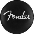 Fender Spaghetti Logo Pick Pouch Barstool, Black/Chrome, 30"
