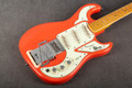 Burns Custom Elite Hank Marvin - Fiesta Red - Hard Case - 2nd Hand