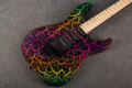 Jackson Pro Series Soloist SL3M - Rainbow Crackle - 2nd Hand