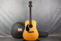 Martin D28 Left Handed Acoustic - Fishman Pickup - Natural - Case - 2nd Hand