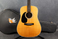 Martin D28 Left Handed Acoustic - Fishman Pickup - Natural - Case - 2nd Hand