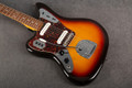 Fender JG-66 Jaguar Reissue Made in Japan Lefty - Sunburst - Case - 2nd Hand