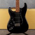 Squier Stratocaster MIJ Silver Series - Left Handed - Black - Case - 2nd Hand