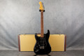 Squier Stratocaster MIJ Silver Series - Left Handed - Black - Case - 2nd Hand