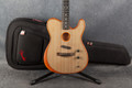 Fender American Acoustasonic Telecaster - Sonic Grey - Gig Bag - 2nd Hand (124617)