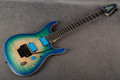 Ibanez Iron Label SIX6DFM-BCB - DiMarzio PAF Pro - Blue Space Burst - 2nd Hand