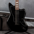 Squier Vintage Modified Baritone Jazzmaster - Black - Gig Bag - 2nd Hand