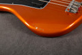 Squier FSR Affinity Series Jaguar Bass H - Metallic Orange - Ex Demo