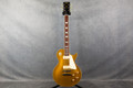 Vintage V100 ReIssued Electric Guitar - Gold Top - 2nd Hand (124874)