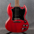 Epiphone SG Classic Worn P-90 - Worn Cherry - 2nd Hand