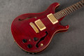 PRS Hollowbody II Piezo Artist Package - Black Cherry - Hard Case - 2nd Hand