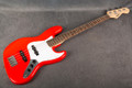 Squier Affinity Jazz Bass - Race Red - 2nd Hand