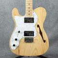 Fender 72 Thinline Telecaster MIJ - Left Handed - Natural - 2nd Hand