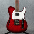 G&L Tribute ASAT Classic Bluesboy Semi-Hollow - Red Burst - 2nd Hand