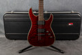 Schecter Hellraiser C-1 - Black Cherry - Hard Case - 2nd Hand