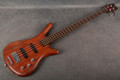 Warwick Corvette Standard Bubinga - Natural Transparent Satin - Case - 2nd Hand