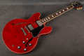 Gibson ES-335 Figured - Sixties Cherry - Hard Case - 2nd Hand (125326)