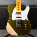 Fender Brent Mason Telecaster Refinish Flip Flop Green & Gold - Case - 2nd Hand