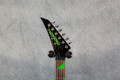 Jackson X Series Rhoads RRX24 - Black With Neon Green Bevels - 2nd Hand