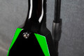 Jackson X Series Rhoads RRX24 - Black With Neon Green Bevels - 2nd Hand